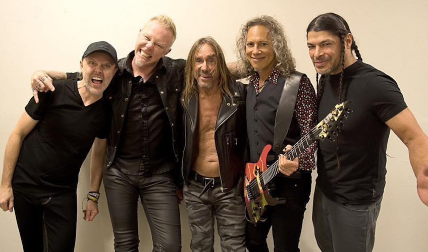 Metallica спели с Игги Попом