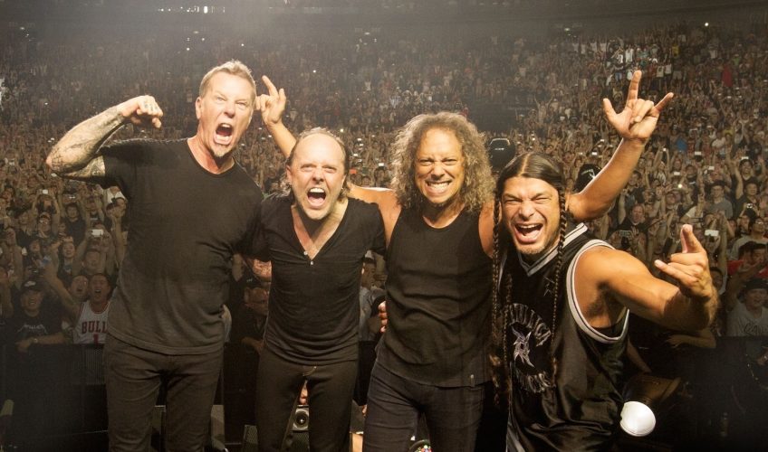 Видео концерта Metallica в Аргентине.
