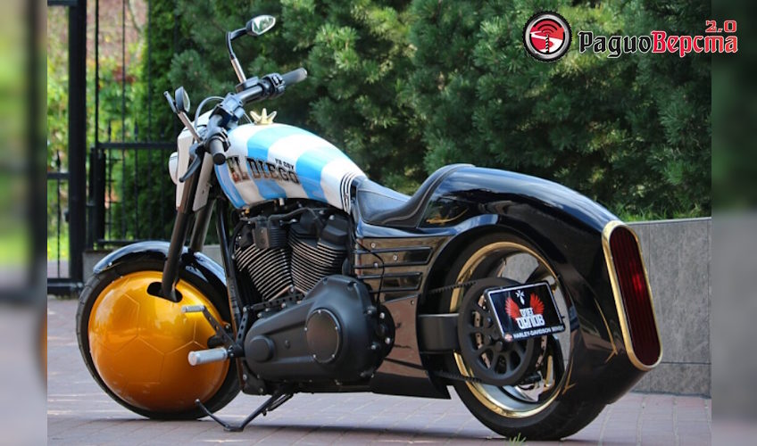 Кастом-байк «El Diego» на базе Harley-Davidson Fat Bob